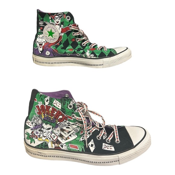 Converse Other - Converse Chuck Taylor Jokers Wild DC ComicsHigh Top Shoes Limited Edition